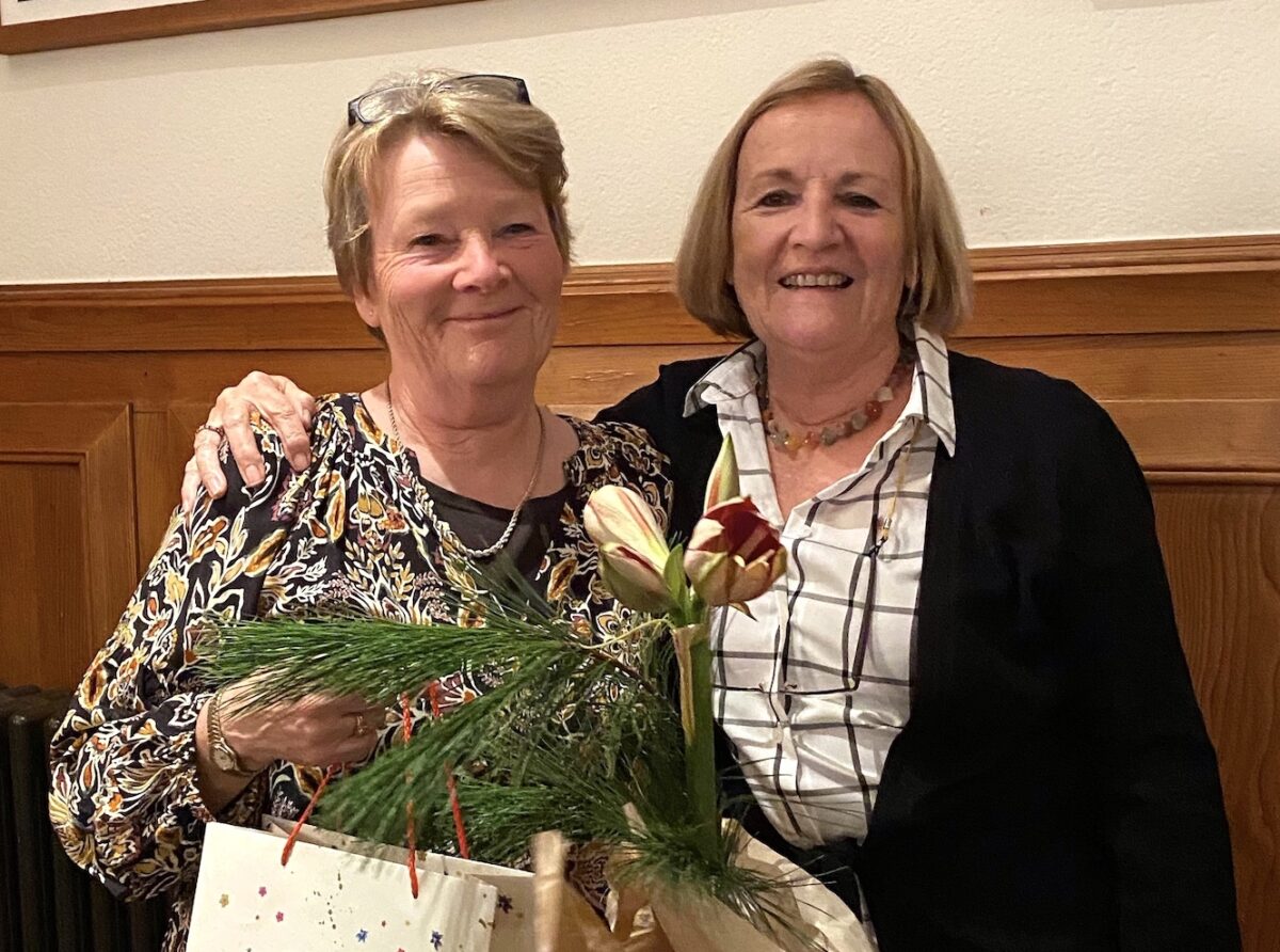 Rosemarie Zambelli (rechts) und Silvia Fischli