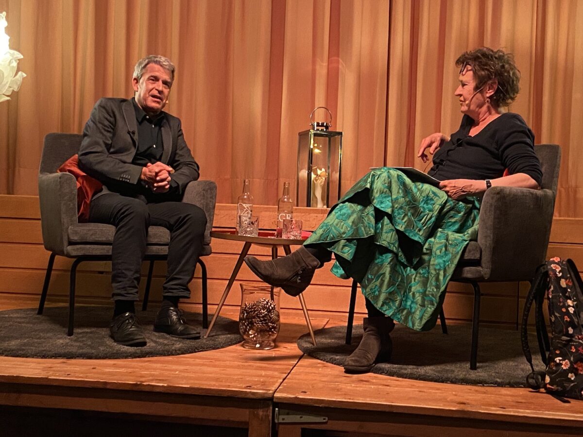 Barbara Lukesch und Christoph Berger im Gespräch