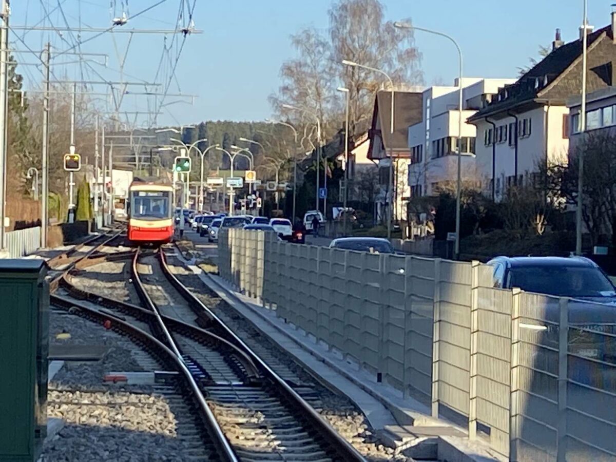 Heutige Situation: der Verkehr dominiert