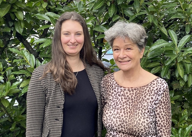 Franziska Steiner und Esther Meier
