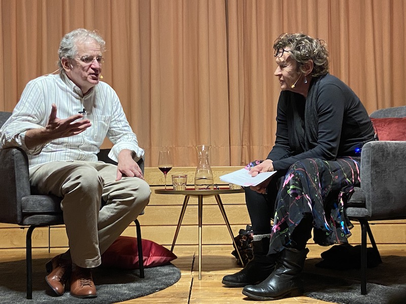 Franz Pomsar und Barbara Lukesch im Gespräch