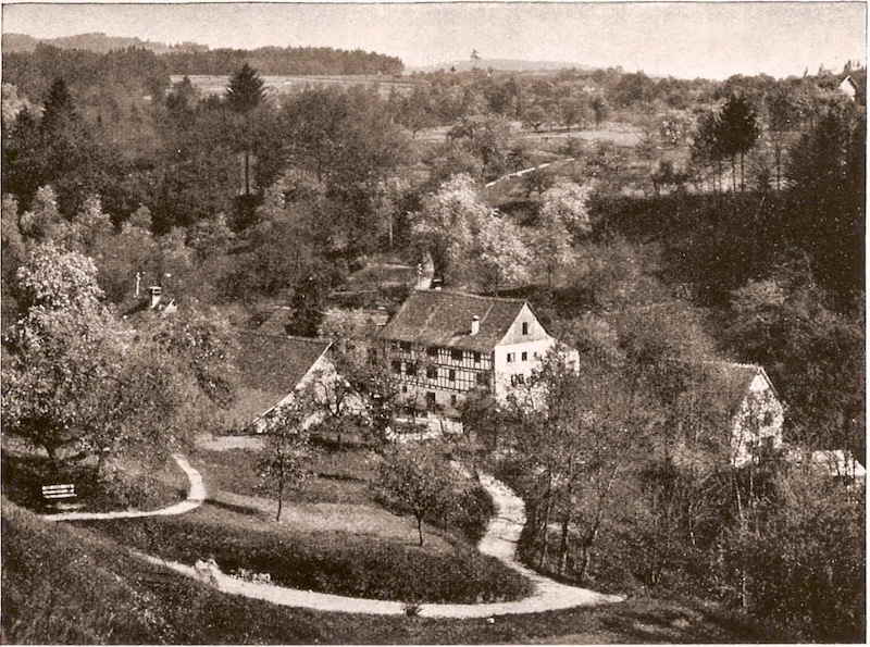 Altes Foto von der Trichtenhauser Mühle