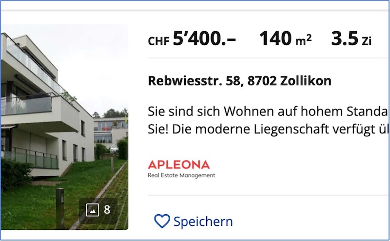 Frontfoto Inserat Homegate