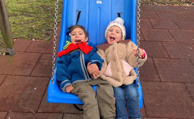 Verstehen sich gut: Sara und Pietro