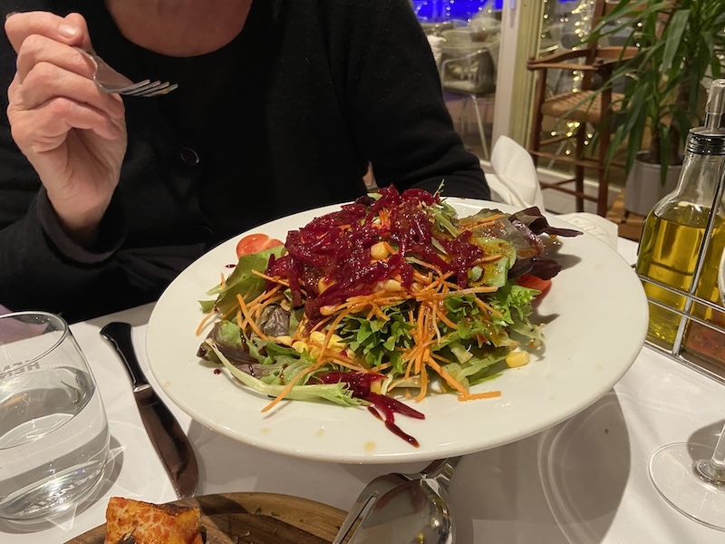 Insalata mista: Etwas weniger Öl wäre mehr