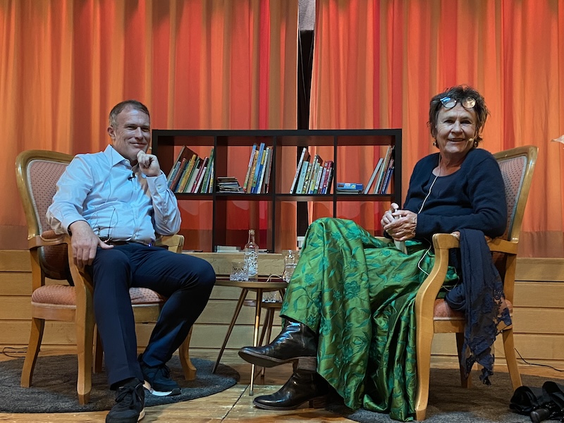 Dorian Selz und Barbara Lukesch