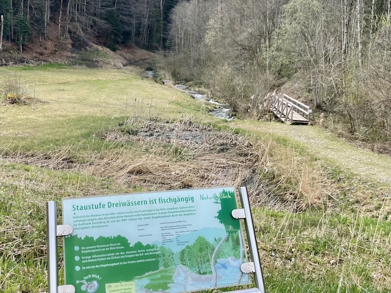 Fischtreppe – achtsamer Umgang mit der Natur