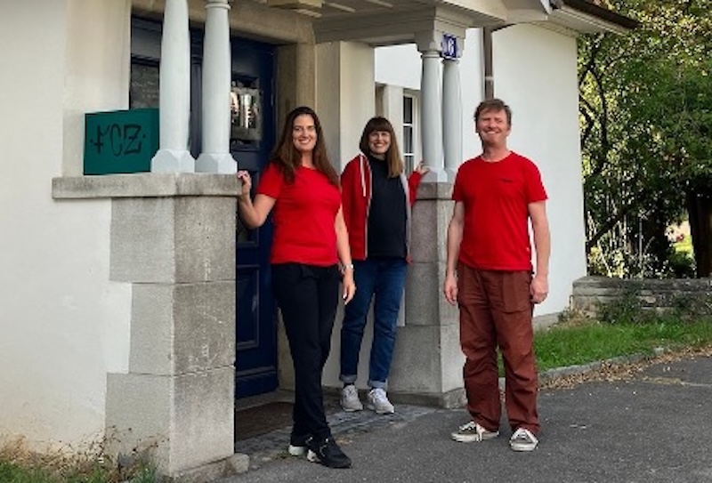 Alexandra Matulla (M.), Nadja Staudenmaier und Michael Germann (Foto: zvg)