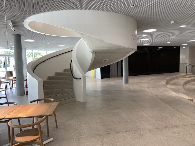 Tolle Architektur: Blick ins Innere