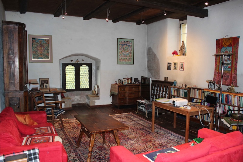 Das Turmzimmer, auch «Rittersaal» genannt
