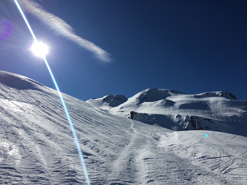 Schweben über den harten Schnee – ist das nicht einfach grossartig?