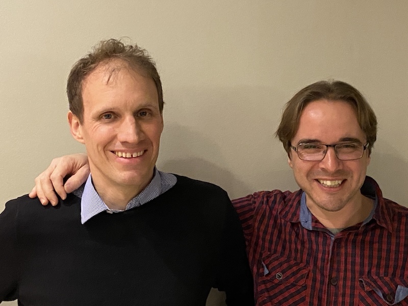 Valentin Kuster (links) und Felix Wirz (Foto: ZN)