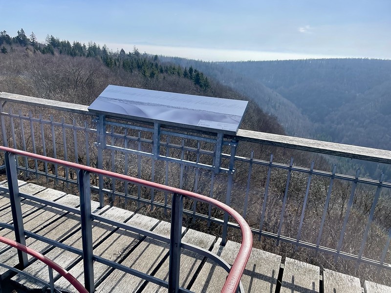 Blick vom Schleitheimer Randenturm auf den Lange-Rande-Kamm