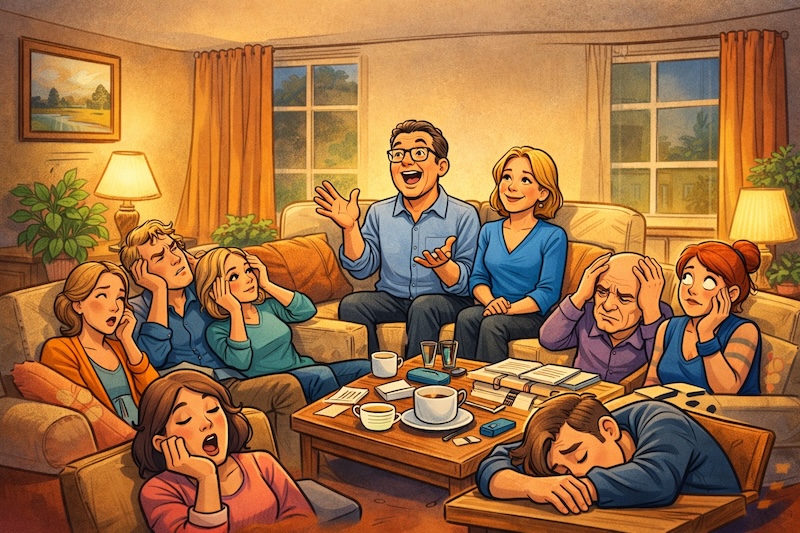 Illustration Kommunikationskiller