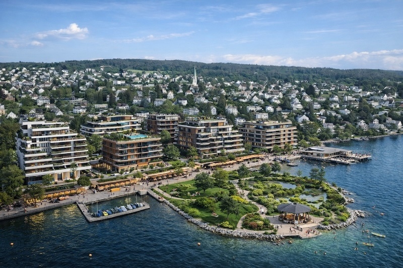 Vision: Attraktive Seepromenade mit Aufschüttung