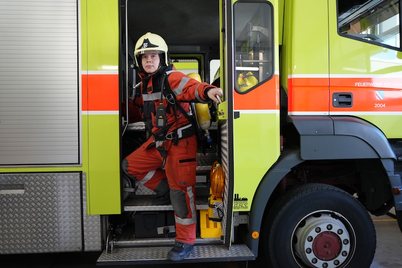 David Strässler im Einsatz (Foto: zVg)