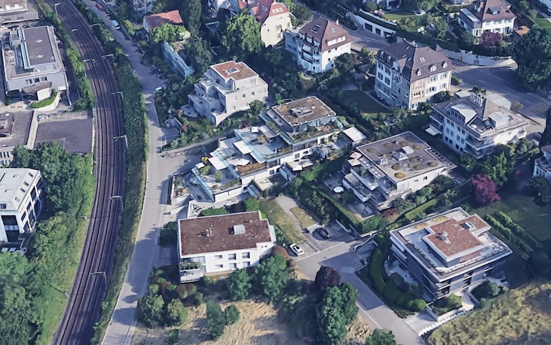 Abschreckend: Architektonische Verdränger-Typen in Zollikon (Fotos: zVg)