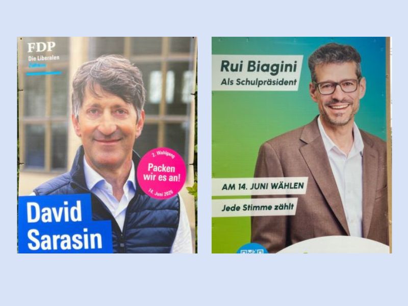 David Sarasin (links) und Rui Biagini im neuen Look (Fotos: ZN)