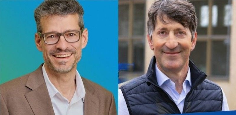 Biagini, Sarasin: Kandidaten fürs Schulpräsidium (Fotos: zVg)
