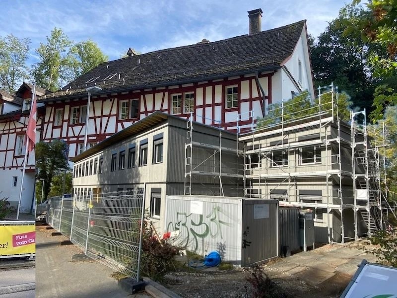 Halbfabrikate: Provisorium Rüterwis und «Trichti»? (Fotomontage: ZN)